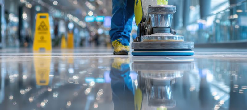 Commercial Floor Shining in Orange County, CA