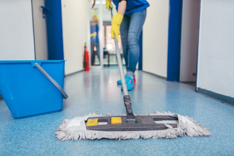 Commercial Kitchen Mopping in Denton, TX