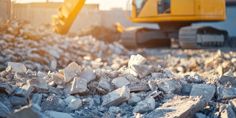 Dust And Debris Removal Left After Construction Projects