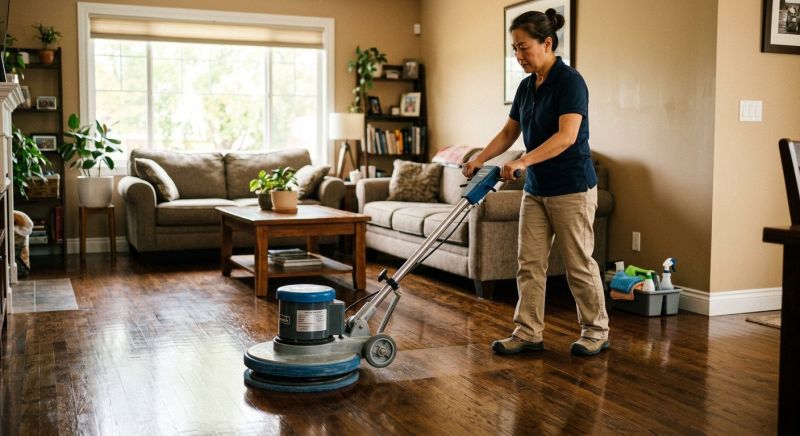 Floor Polishing in Madison, WI
